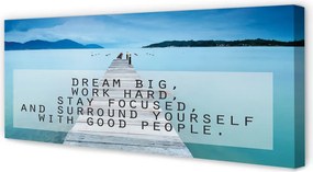 Fotoobraz na płótnie Panorama Morskiego Brzegu