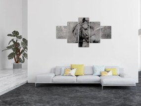 Obraz - Portret konia (125x70 cm)
