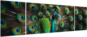 Obraz – Paw (170x50 cm)