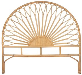 Zagłówek  140 cm – rattan – kolor naturalny SOLIA