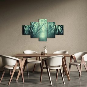 Obraz - Droga z aleją drzew (125x70 cm)