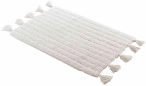 Biały dywanik łazienkowy 50x80 cm Minatis – douceur d'intérieur
