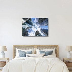 Obraz na szkle drapaczy chmur (70x50 cm)
