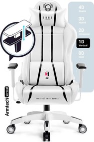Fotel gamingowy Diablo X-One 2.0 King Size biały