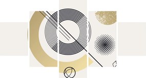 Obraz - Kształty geometryczne N⁰2 (125x70 cm)