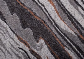 Dywan Mallorca Fala szaro-pomarańczowa 160 cm x 230 cm