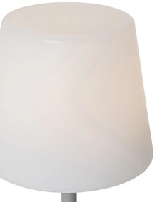 Zewnetrzna Zestaw 2 szare lamp stołowych z akumulatorem 40 cm IP54 - Jude Nowoczesny Oswietlenie zewnetrzne