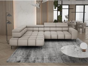 Narożnik PLAZA L wolnostojący Lewostronny w tkaninie Promocyjnej SOLAR 16 WERSAL