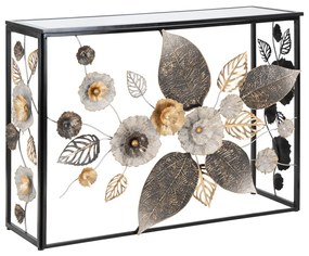 Czarna konsola 42x112 cm Glam Dark – Mauro Ferretti