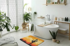 Dywanik antypoślizgowy do łazienki Dywanik antypoślizgowy do łazienki Kaktus Pustynia