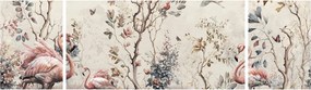 Obraz - Rysunek flamingów (170x50 cm)
