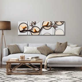 Malarstwo artystyczne - Ptaki na gałęzi (170x50 cm)