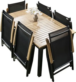 Doppler Pokrowiec ochronny na stół 150x90 cm + 4 do 6 krzeseł z regulacją