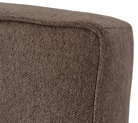 Sofa z Funkcją Spania MALTA Wersalka Rozkładana Dwuosobowa Brązowa Nowoczesna do Salonu