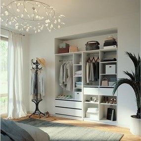 Szafa biały 200x50x200 elmo