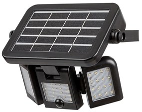 Rabalux 77020 zewnętrzne ścienne oświetlenie solarne Lihull, czarny