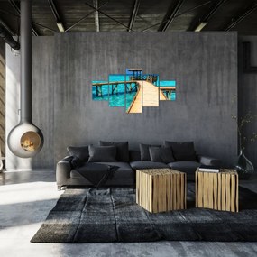 Obraz - Molo (125x70 cm)