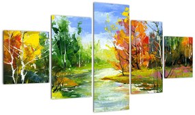 Obraz - Obraz krajobrazu (125x70 cm)