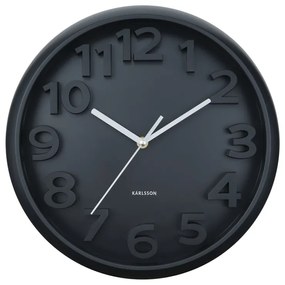 Zegar ścienny ø 33,5 cm Elevated Classic Numbers – Karlsson