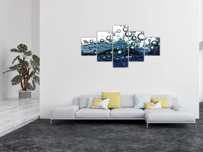 Obraz bąbelków (125x70 cm)