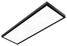 LED Panel natynkowy BRISBANE LED/36W/230V 4000K 29,5x119 cm czarny