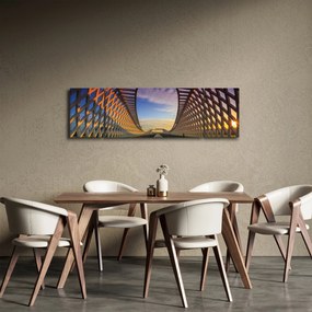 Obraz nowoczesnej architektury mostowej (170x50 cm)