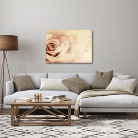 Obraz - Kwiat róży dla zakochanych (70x50 cm)