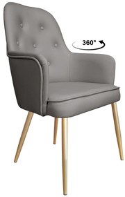 Krzesło obrotowe SARA noga złota Vega83