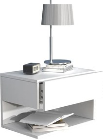 Drewniana ściana wisząca stolik nocny Usal XL 45cm