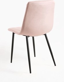 Zestaw 4 Krzese Lyke Aksamitne