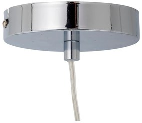 Lampa wisząca w kolorze srebra ze szklanym kloszem ø 20 cm Baele – Bloomingville