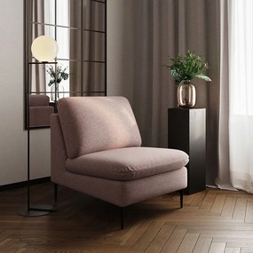 Różowy fotel Belle – Rodier