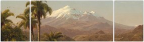 Obraz - Frederic Edwin Church, Tamaca Palms, reprodukcje (170x50 cm)