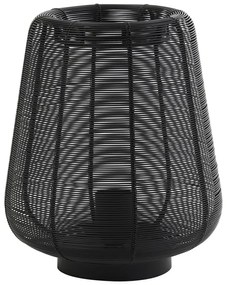 Czarna lampa stołowa (wysokość 26 cm) Adeta – Light &amp; Living