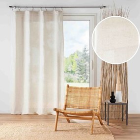 Beżowa zasłona 140x240 cm Pauline – douceur d'intérieur
