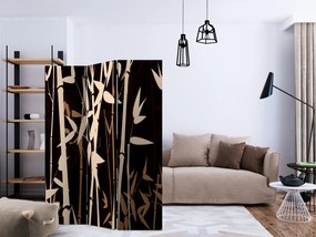 Parawan jednostronny Orient 135x172 cm 3-częściowy czarny ARTGEIST B