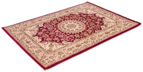 Dywan klasyczny Venezia Ornament Kremowo Czerwony  300 cm x 400 cm