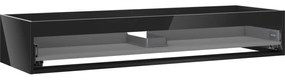 Mexen Box-A korpus szafki podumywalkowej 140 cm, 1 szuflada, czarny połysk - 91AX0-1400-235-1-70