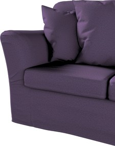 Pokrowiec na sofę Tomelilla 3-osobową nierozkładaną kolor fioletowy tkanina strukturalna