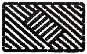 Wycieraczka z włókna kokosowego 40x60 cm Coco Black – Hanse Home
