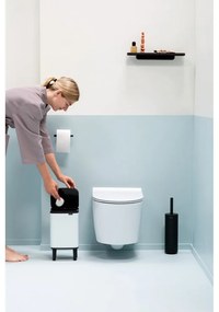 Biały stalowy kosz na śmieci 4 l Bo Hi – Brabantia