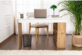 Biurko w dekorze sosny 120x130 cm Vesper – Kalune Design