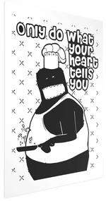 Plakat Motto 21x30 cm bez ramy z marginesem ARTGEIST B