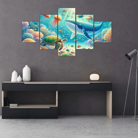 Obraz - Świat pod wodą (125x70 cm)