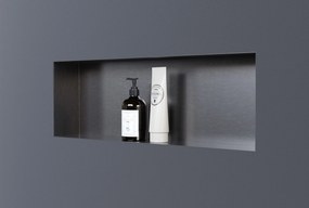 Półka wnękowa ścienna ze stali nierdzewnej NT206010X