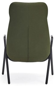 Zielony fotel Teulat Dins, wys. 114 cm