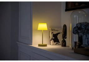 Zielona lampa stołowa LED ze ściemniaczem (wysokość 33,5 cm) Oscar – Remember