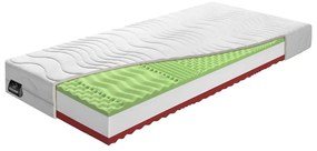 Twardy/średnio twardy piankowy materac dwustronny 140x200 cm Pure Support – BENAB