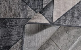 Dywan z wiskozy Alex Trójkąty 140 cm x 200 cm