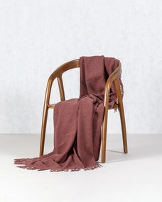 Pled Merinos 140x200cm melange red
